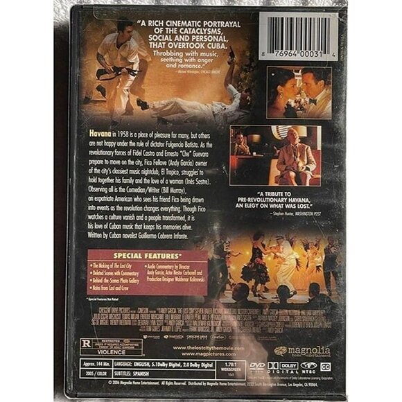 The Lost City (DVD) NEW - Dustin Hoffman, Andy Garcia, Inés Sastre, Bill Murray - Picture 2 of 3